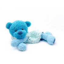 Pyžámkožrout medvídek - modrý 60 cm