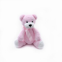 Medvídek Minisofťáček - světle růžový 31 cm