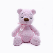 Medvídek s pusinkou Softy - světle růžový